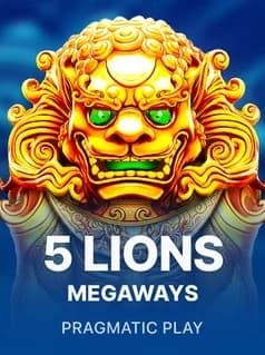 Обложка слота 5 Lions Megaways