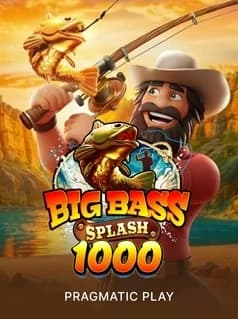 Обложка слота Big Bass Splash 1000
