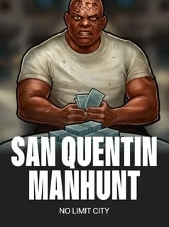 Обложка слота San Quentin Manhunt